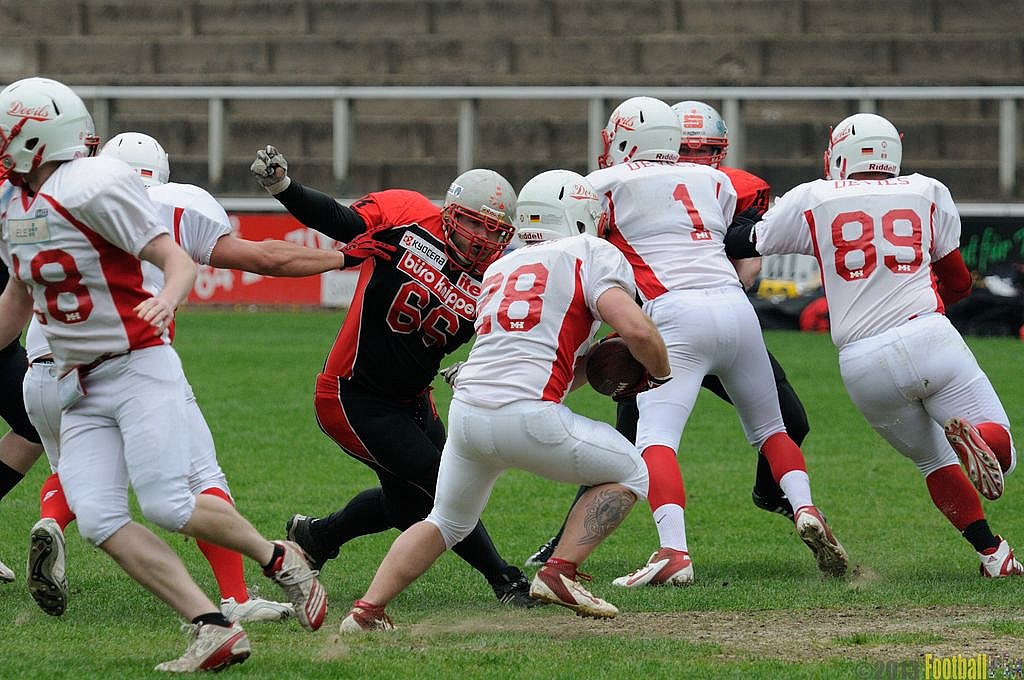 Solingen Paladins vs. Gelsenkirchen Devils  - 28.04.2013 Solingen Paladins vs. Gelsenkirchen Devils (27:14) 