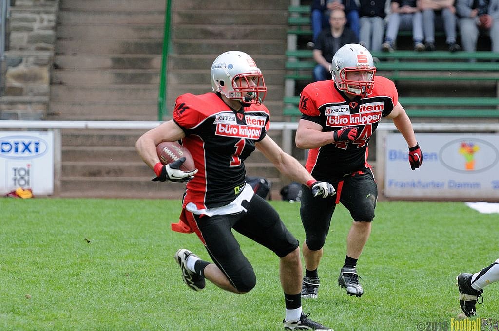 Solingen Paladins vs. Gelsenkirchen Devils  - 28.04.2013 Solingen Paladins vs. Gelsenkirchen Devils (27:14) 