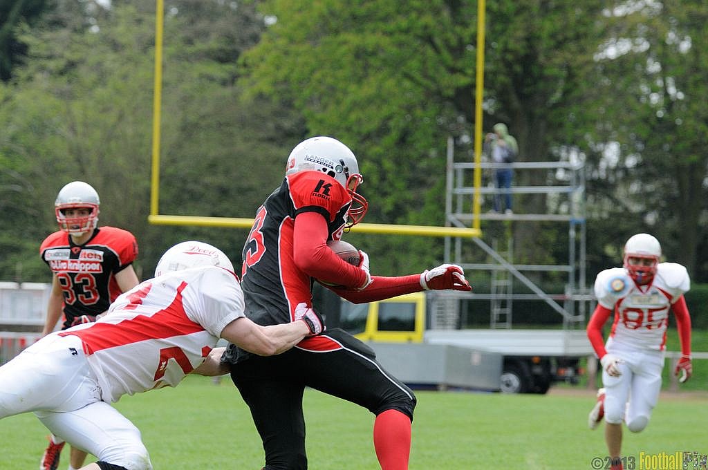 Solingen Paladins vs. Gelsenkirchen Devils  - 28.04.2013 Solingen Paladins vs. Gelsenkirchen Devils (27:14) 