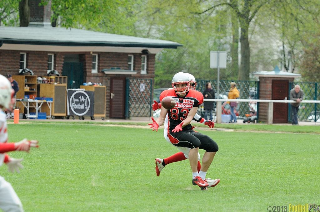 Solingen Paladins vs. Gelsenkirchen Devils  - 28.04.2013 Solingen Paladins vs. Gelsenkirchen Devils (27:14) 