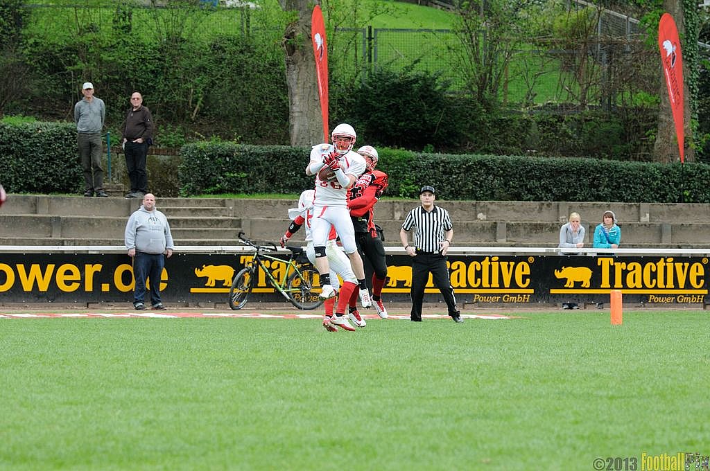 Solingen Paladins vs. Gelsenkirchen Devils  - 28.04.2013 Solingen Paladins vs. Gelsenkirchen Devils (27:14) 