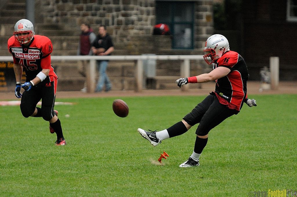 Solingen Paladins vs. Gelsenkirchen Devils  - 28.04.2013 Solingen Paladins vs. Gelsenkirchen Devils (27:14) 