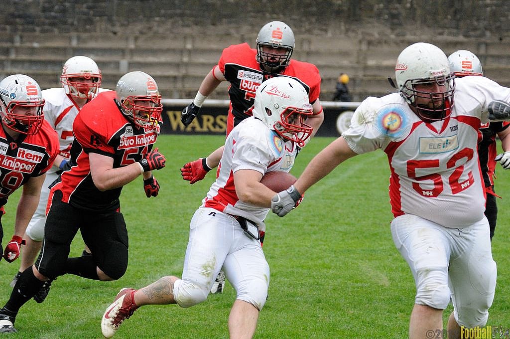 Solingen Paladins vs. Gelsenkirchen Devils  - 28.04.2013 Solingen Paladins vs. Gelsenkirchen Devils (27:14) 
