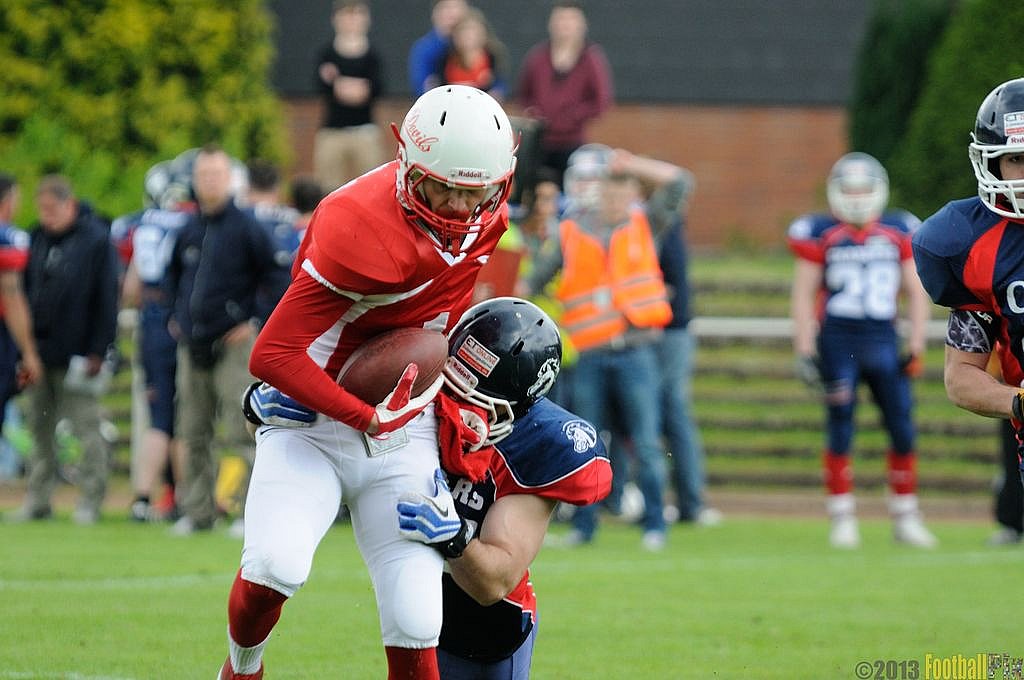 Gelsenkirchen Devils vs. Recklinghausen Chargers   - 25.05.2013 Gelsenkirchen Devils vs. Recklinghausen Chargers (7:14) 