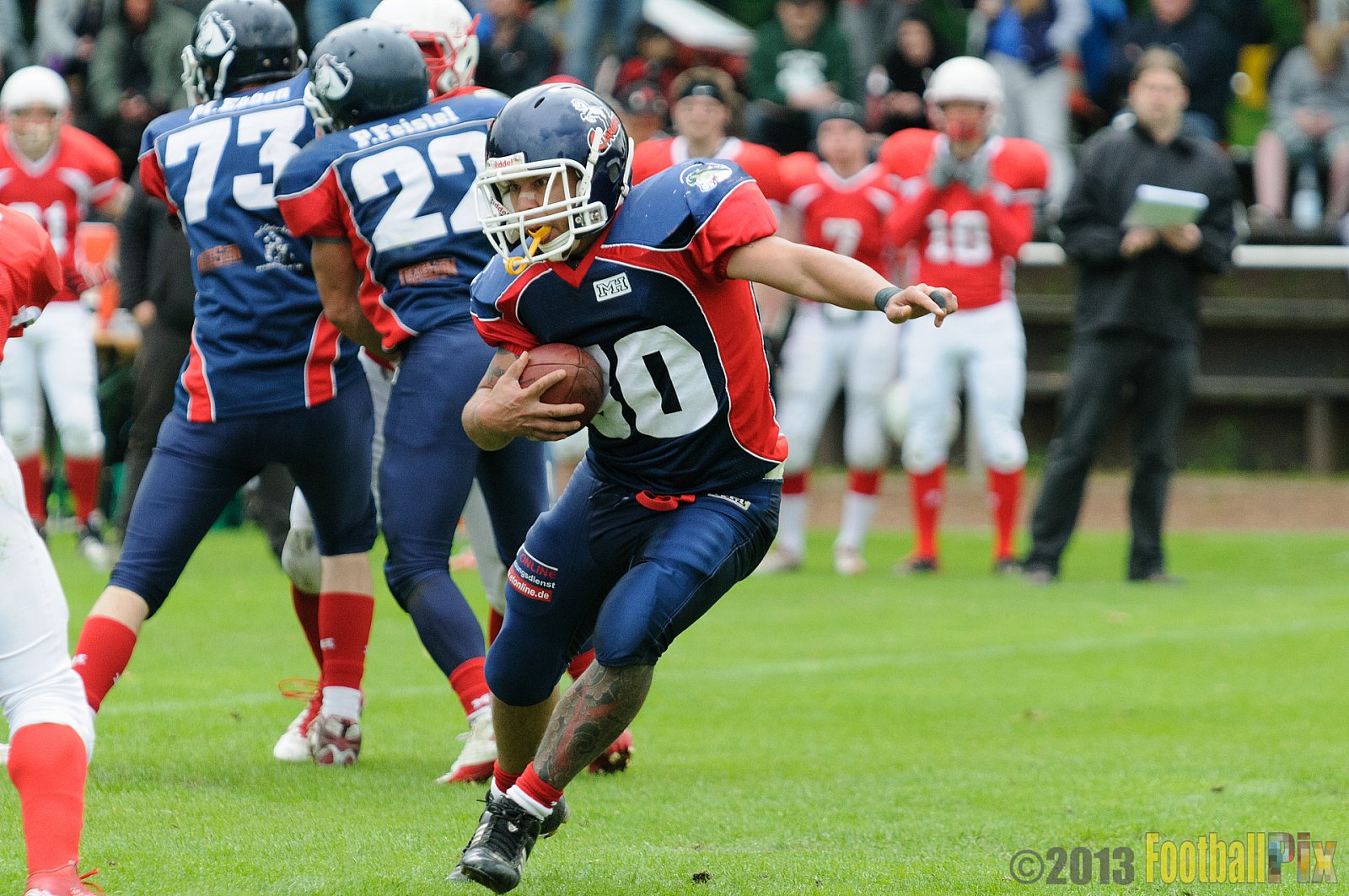 Gelsenkirchen Devils vs. Recklinghausen Chargers   - 25.05.2013 Gelsenkirchen Devils vs. Recklinghausen Chargers (7:14) 