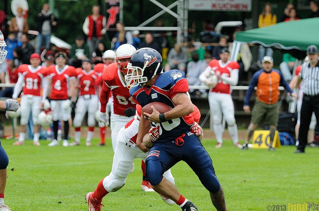 Gelsenkirchen Devils vs. Recklinghausen Chargers   - 25.05.2013 Gelsenkirchen Devils vs. Recklinghausen Chargers (7:14) 