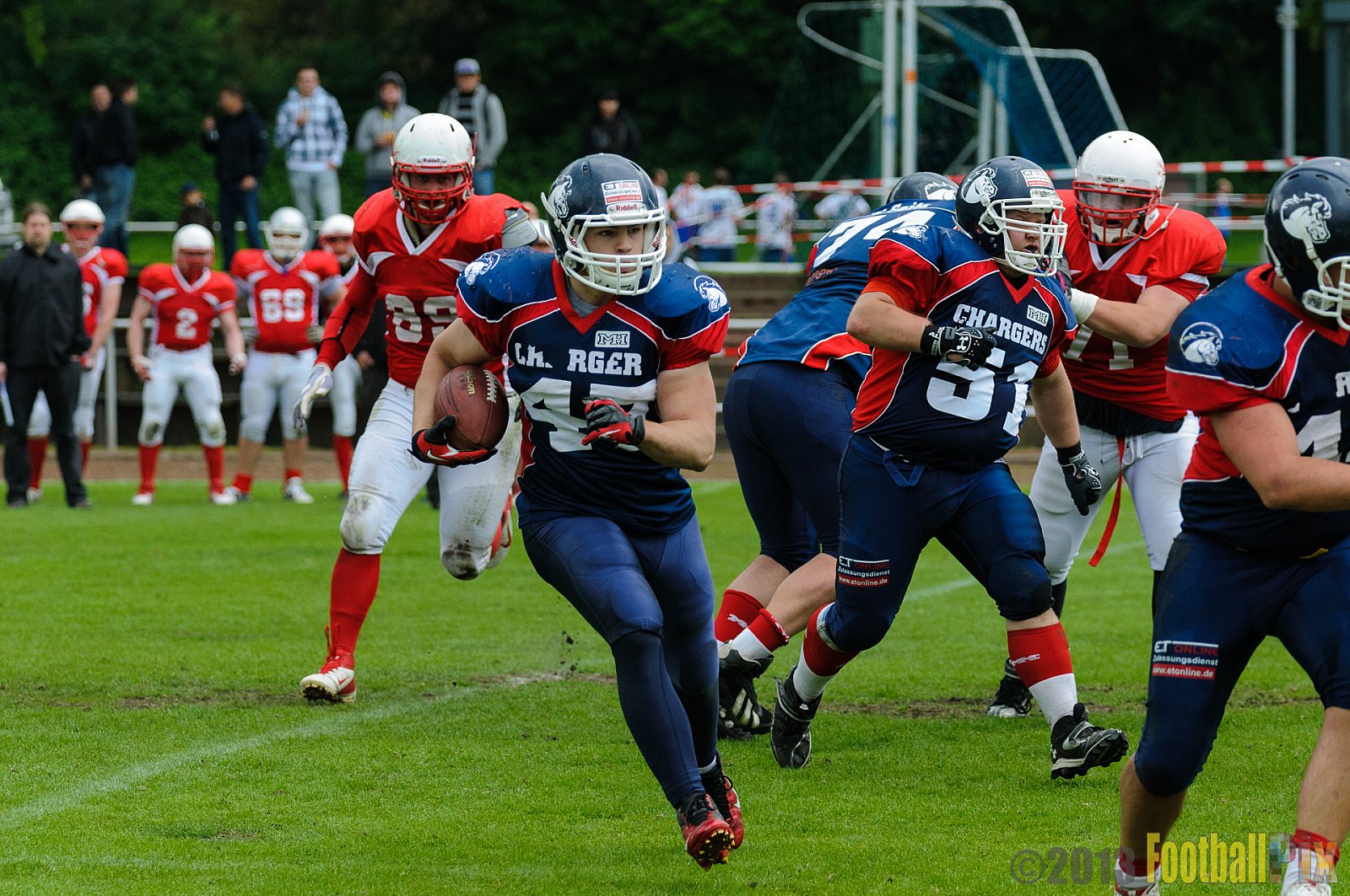 Gelsenkirchen Devils vs. Recklinghausen Chargers   - 25.05.2013 Gelsenkirchen Devils vs. Recklinghausen Chargers (7:14) 