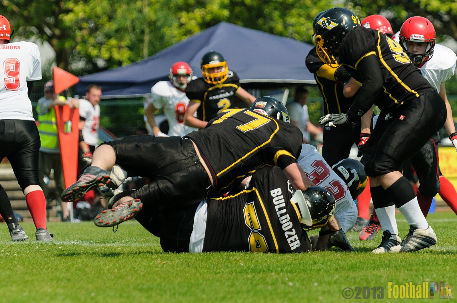 Düsseldorf Bulldozer vs. Kleve Conquers   - 08.06.2013 Düsseldorf Bulldozer vs. Kleve Conquers (45:0) 