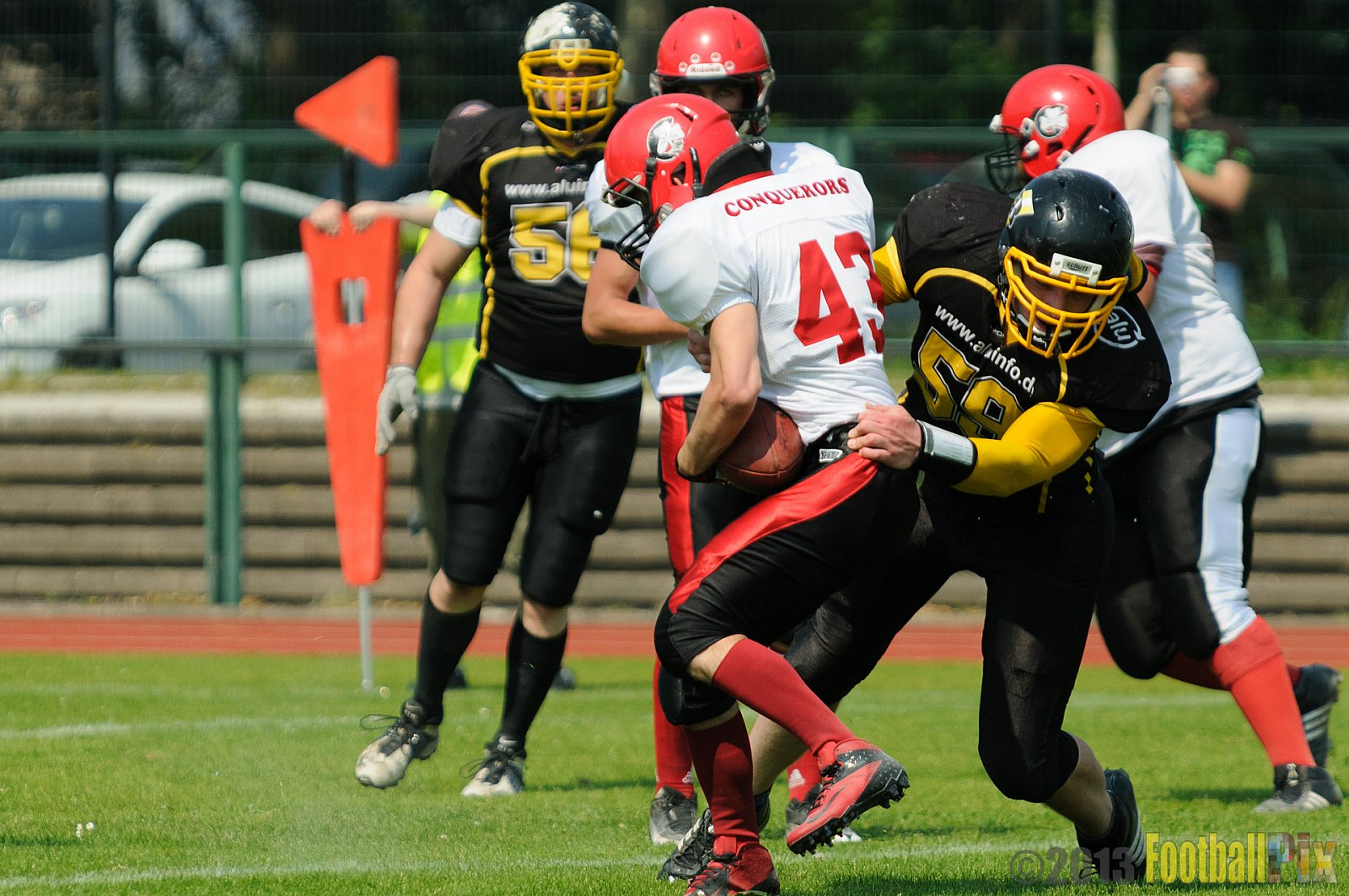 Düsseldorf Bulldozer vs. Kleve Conquers   - 08.06.2013 Düsseldorf Bulldozer vs. Kleve Conquers (45:0) 