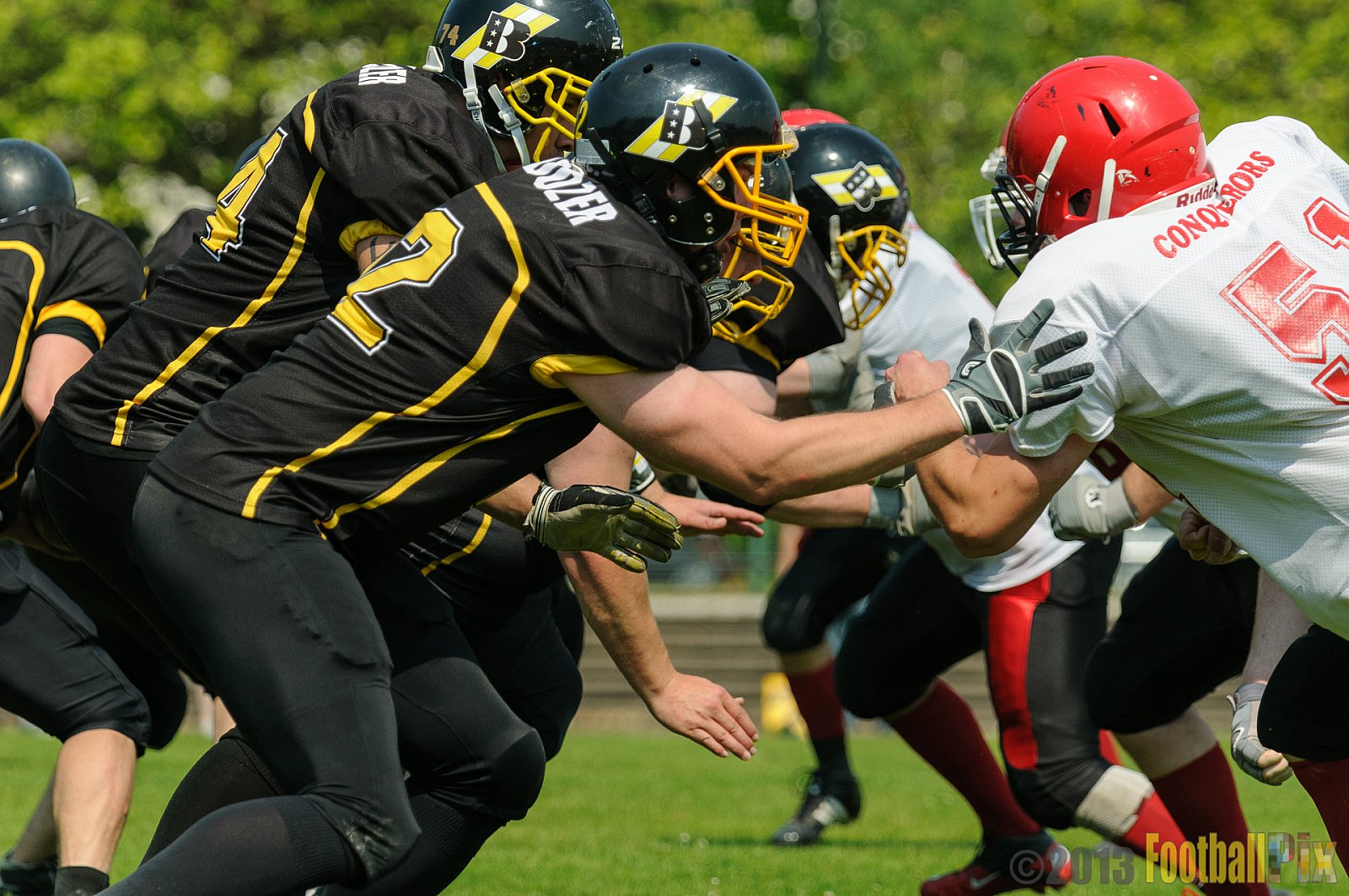 Düsseldorf Bulldozer vs. Kleve Conquers   - 08.06.2013 Düsseldorf Bulldozer vs. Kleve Conquers (45:0) 