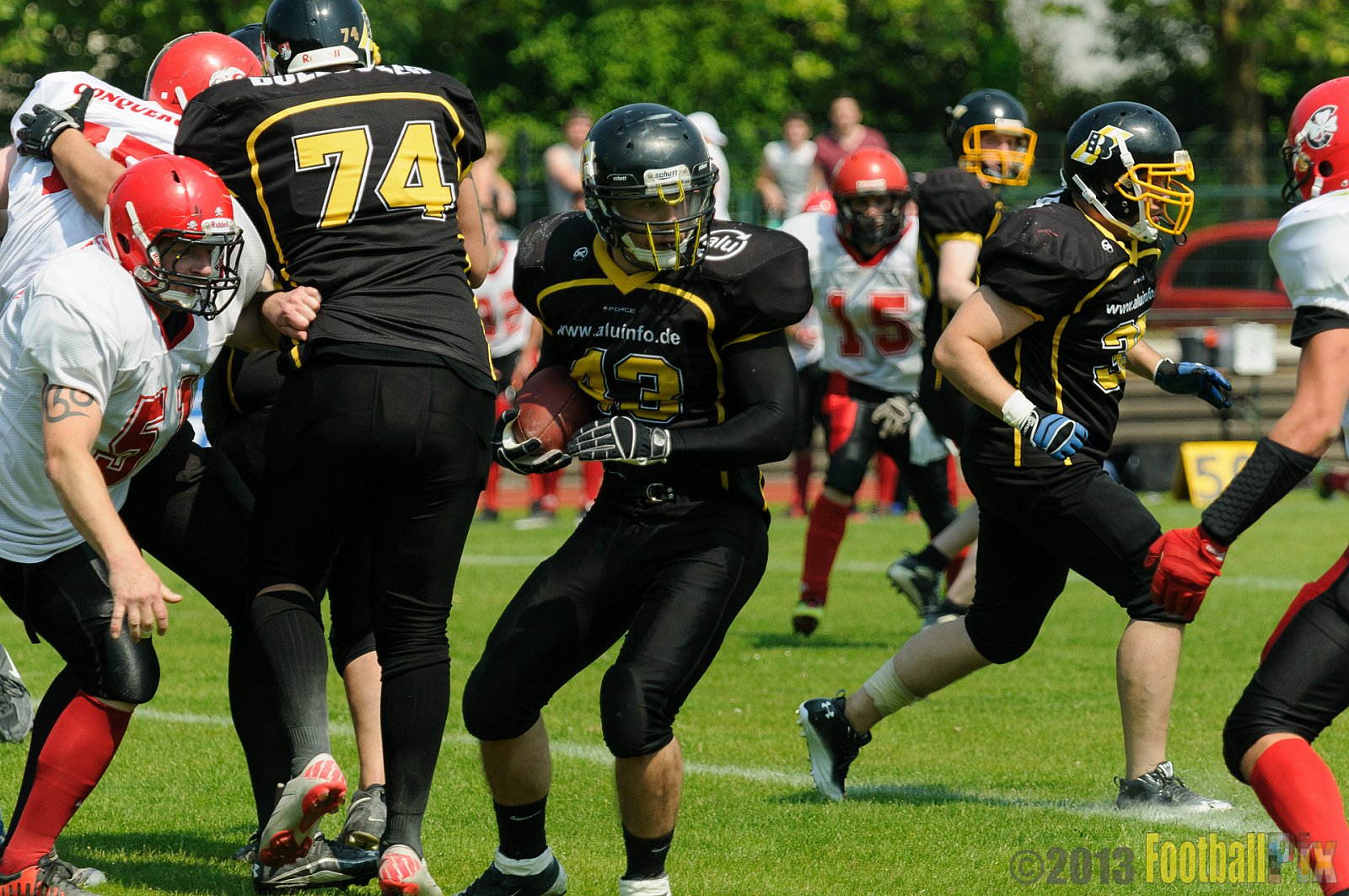 Düsseldorf Bulldozer vs. Kleve Conquers   - 08.06.2013 Düsseldorf Bulldozer vs. Kleve Conquers (45:0) 