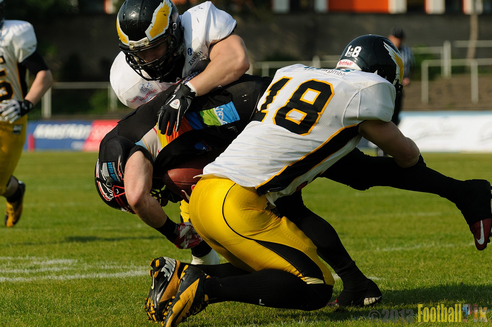 Düsseldorf Panther	vs. Berlin Adler  - 08.06.2013 GFL Nord: Düsseldorf Panther vs. Berlin Adler (10:27)