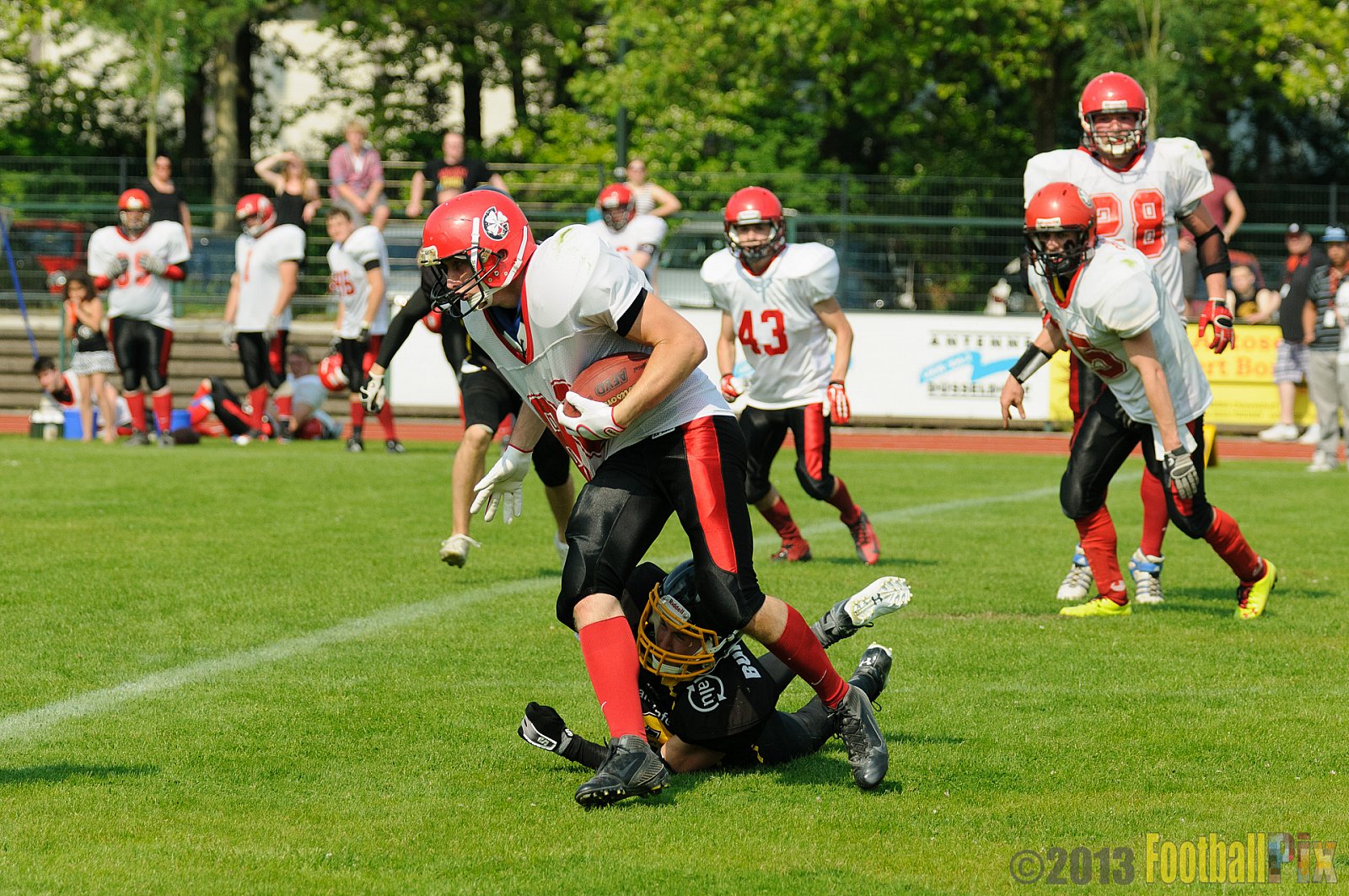 Düsseldorf Bulldozer vs. Kleve Conquers   - 08.06.2013 Düsseldorf Bulldozer vs. Kleve Conquers (45:0) 