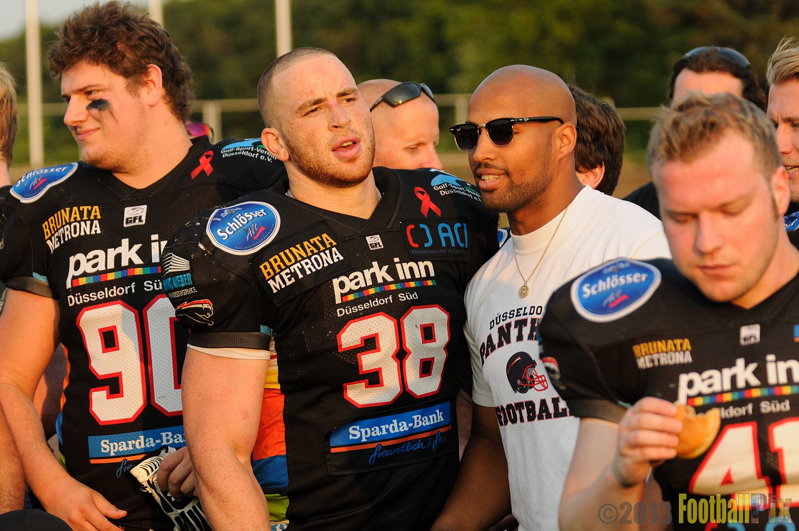 Düsseldorf Panther	vs. Berlin Adler  - 08.06.2013 GFL Nord: Düsseldorf Panther vs. Berlin Adler (10:27)