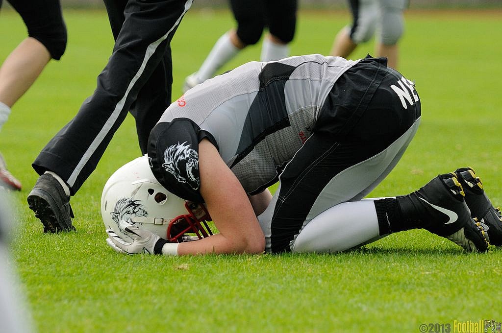 09.06.2013 Mönchengladbach Wolfpack vs. Cologne Falcons II (28:13) 