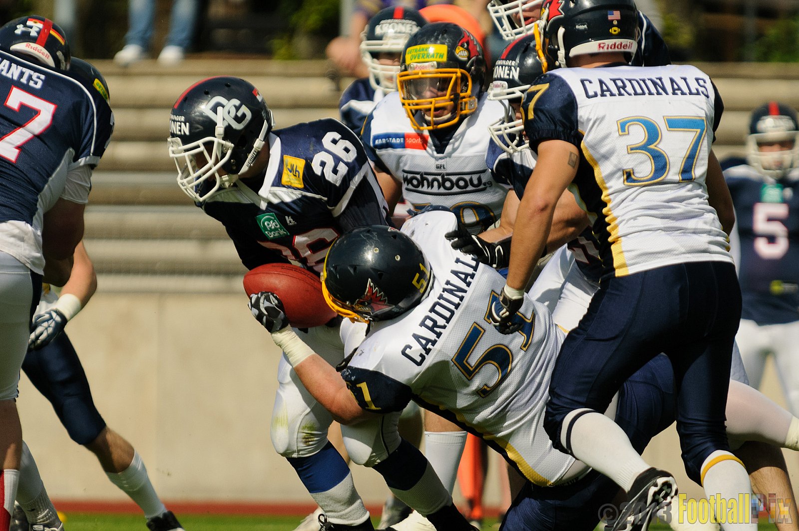 Essen Assindia Cardinals vs. Dortmund Giants  - 15.06.2013 Essen Assindia Cardinals vs. Dortmund Giants (3:9) 