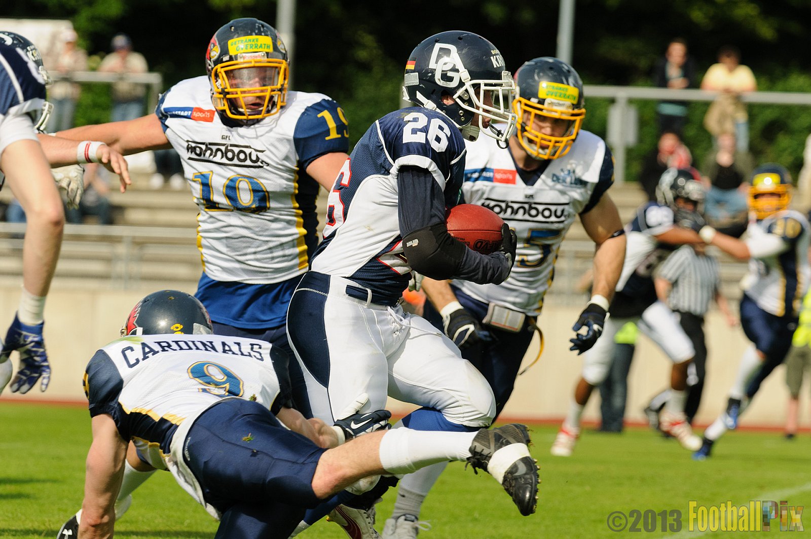 Essen Assindia Cardinals vs. Dortmund Giants  - 15.06.2013 Essen Assindia Cardinals vs. Dortmund Giants (3:9) 