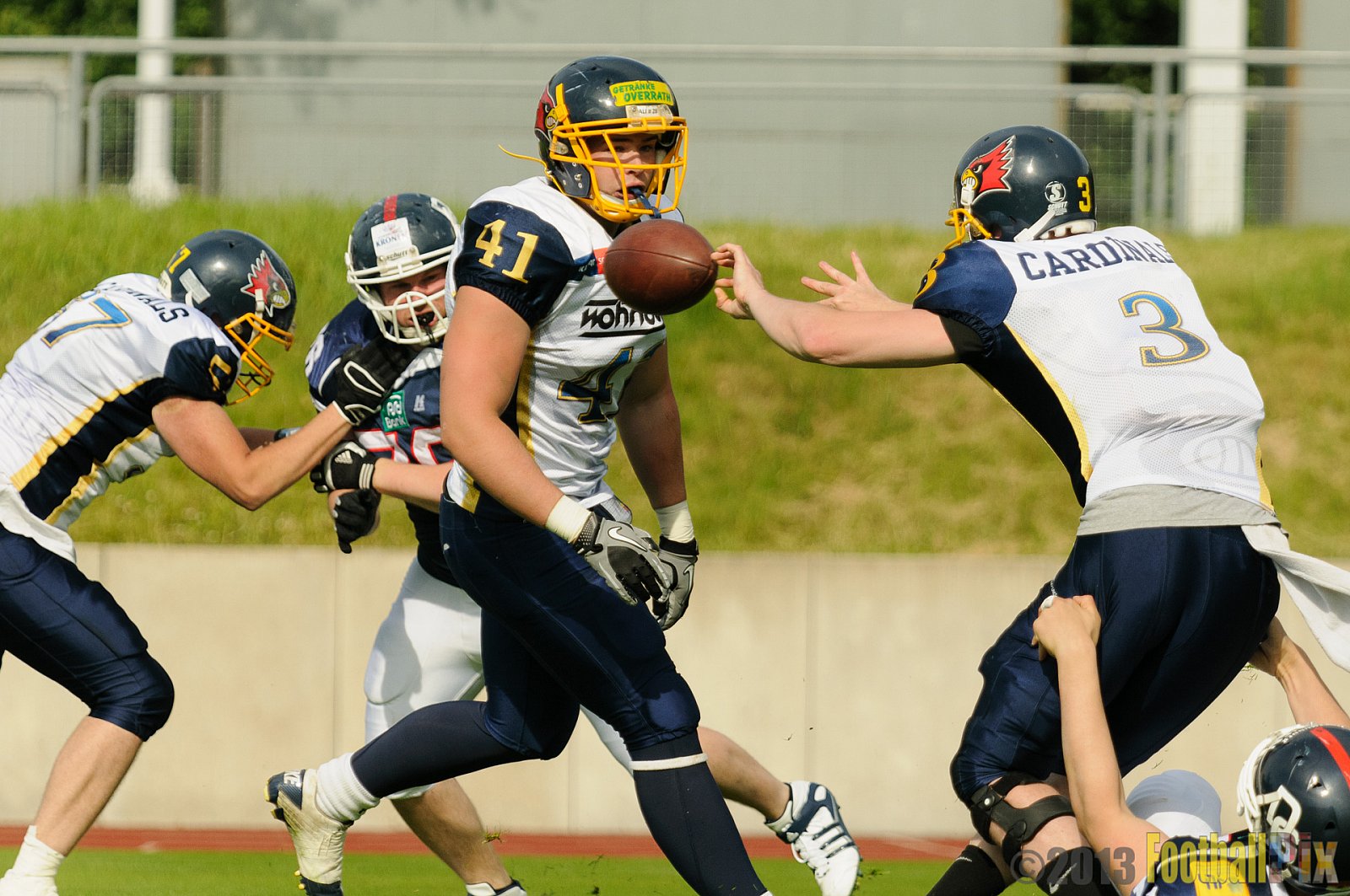 Essen Assindia Cardinals vs. Dortmund Giants  - 15.06.2013 Essen Assindia Cardinals vs. Dortmund Giants (3:9) 