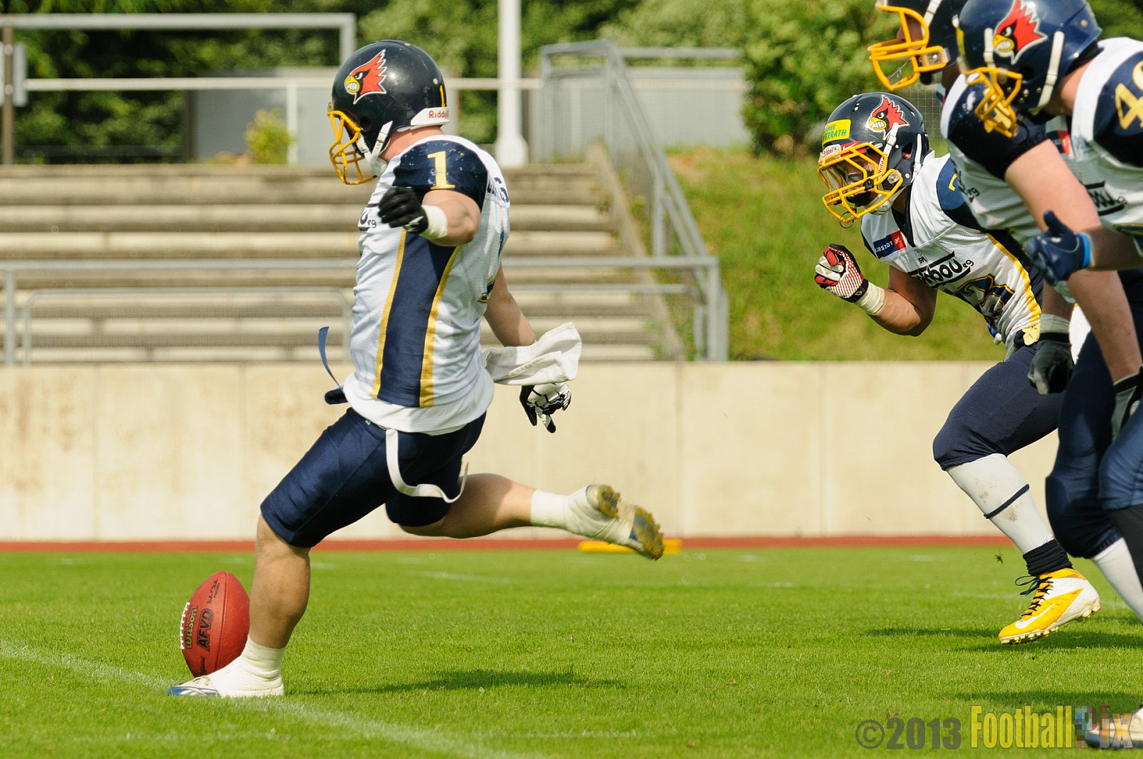 Essen Assindia Cardinals vs. Dortmund Giants  - 15.06.2013 Essen Assindia Cardinals vs. Dortmund Giants (3:9) 