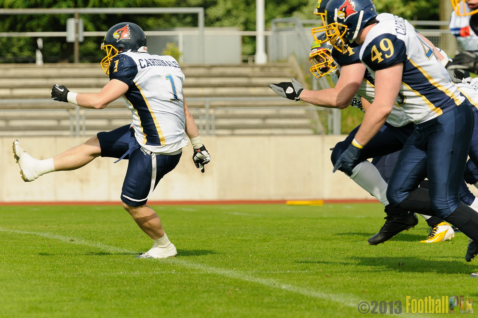 Essen Assindia Cardinals vs. Dortmund Giants  - 15.06.2013 Essen Assindia Cardinals vs. Dortmund Giants (3:9) 