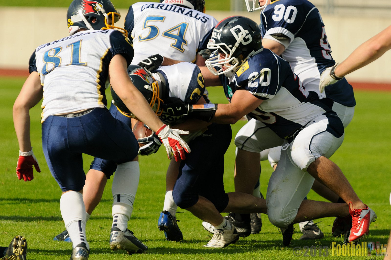 Essen Assindia Cardinals vs. Dortmund Giants  - 15.06.2013 Essen Assindia Cardinals vs. Dortmund Giants (3:9) 