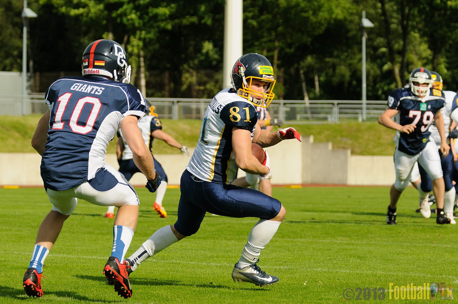 Essen Assindia Cardinals vs. Dortmund Giants  - 15.06.2013 Essen Assindia Cardinals vs. Dortmund Giants (3:9) 