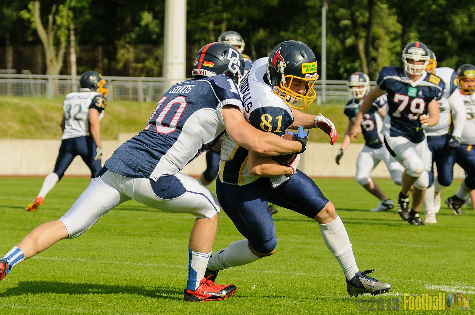 Essen Assindia Cardinals vs. Dortmund Giants  - 15.06.2013 Essen Assindia Cardinals vs. Dortmund Giants (3:9) 