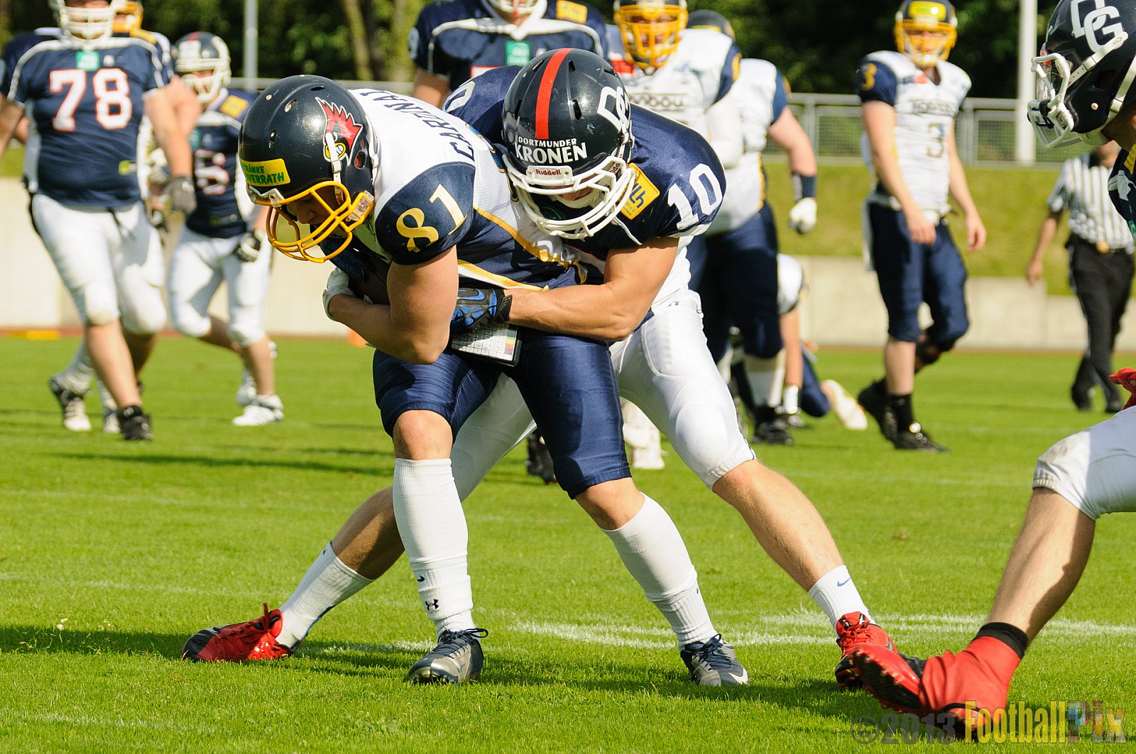 Essen Assindia Cardinals vs. Dortmund Giants  - 15.06.2013 Essen Assindia Cardinals vs. Dortmund Giants (3:9) 