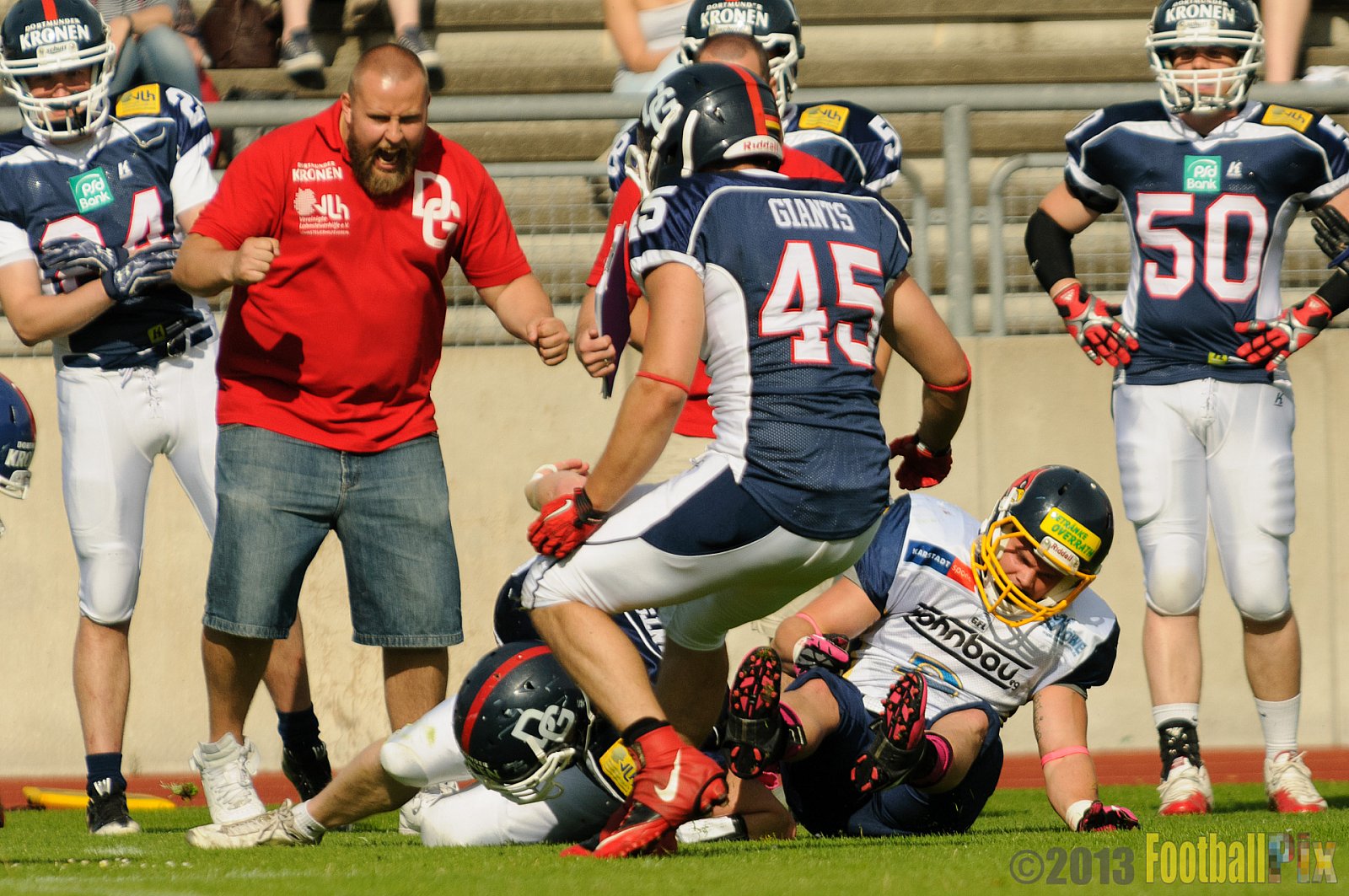 Essen Assindia Cardinals vs. Dortmund Giants  - 15.06.2013 Essen Assindia Cardinals vs. Dortmund Giants (3:9) 