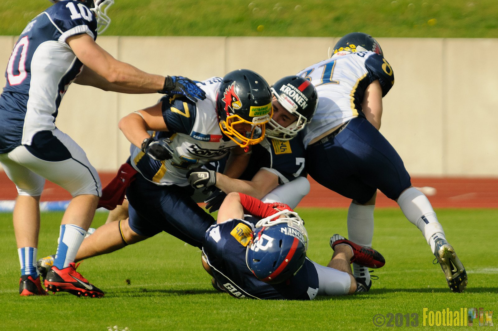 Essen Assindia Cardinals vs. Dortmund Giants  - 15.06.2013 Essen Assindia Cardinals vs. Dortmund Giants (3:9) 