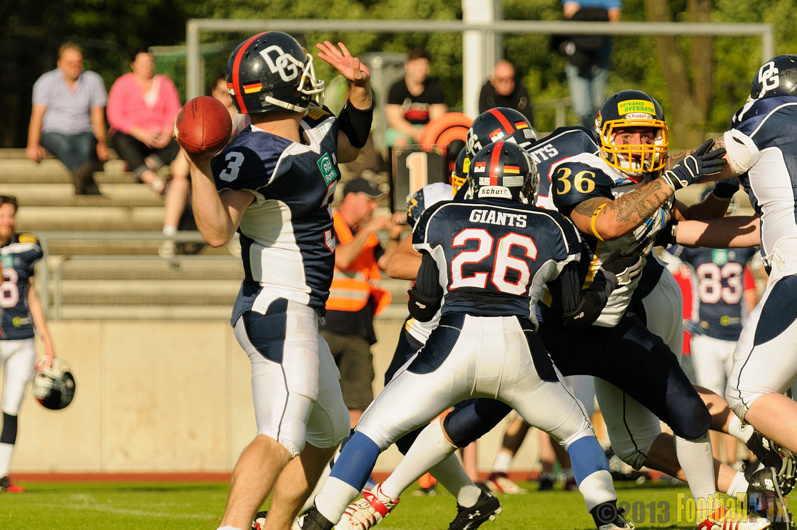 Essen Assindia Cardinals vs. Dortmund Giants  - 15.06.2013 Essen Assindia Cardinals vs. Dortmund Giants (3:9) 