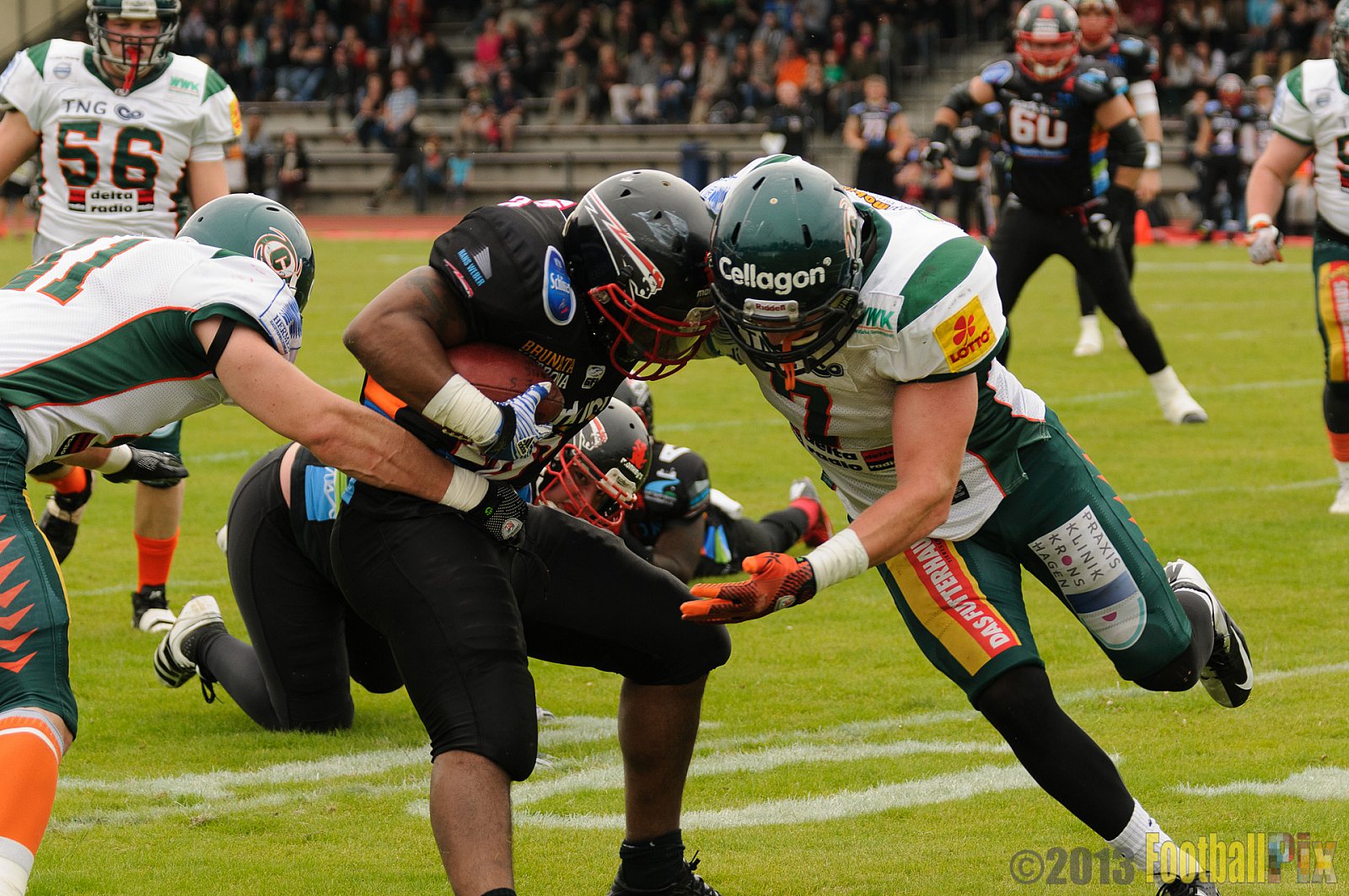 Düsseldorf Panther vs. Kiel Baltic Hurricanes - 30.06.2013 GFL Nord: Düsseldorf Panther vs. Kiel Baltic Hurricanes (10:47) 