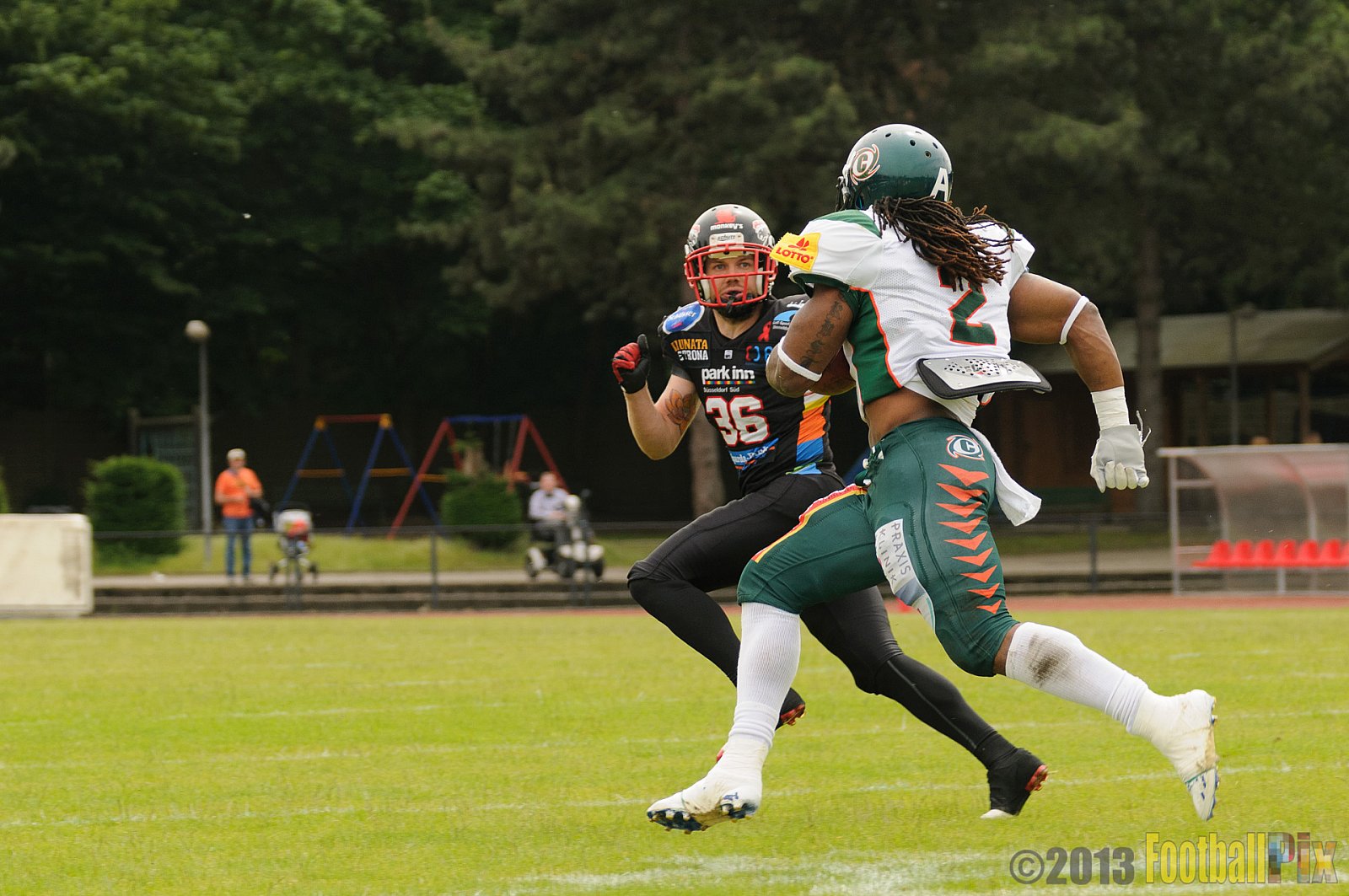 Düsseldorf Panther vs. Kiel Baltic Hurricanes - 30.06.2013 GFL Nord: Düsseldorf Panther vs. Kiel Baltic Hurricanes (10:47) 