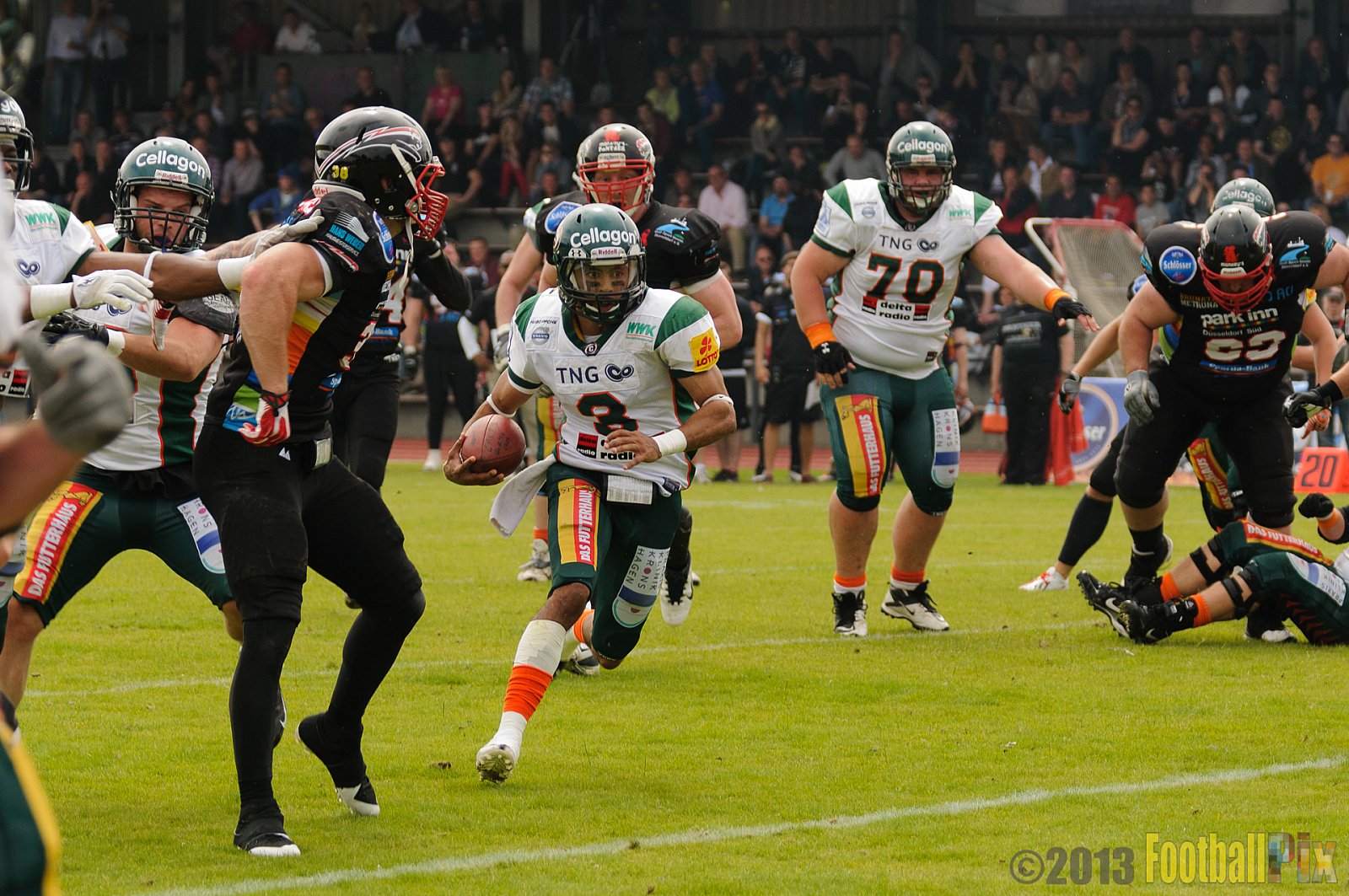 Düsseldorf Panther vs. Kiel Baltic Hurricanes - 30.06.2013 GFL Nord: Düsseldorf Panther vs. Kiel Baltic Hurricanes (10:47) 