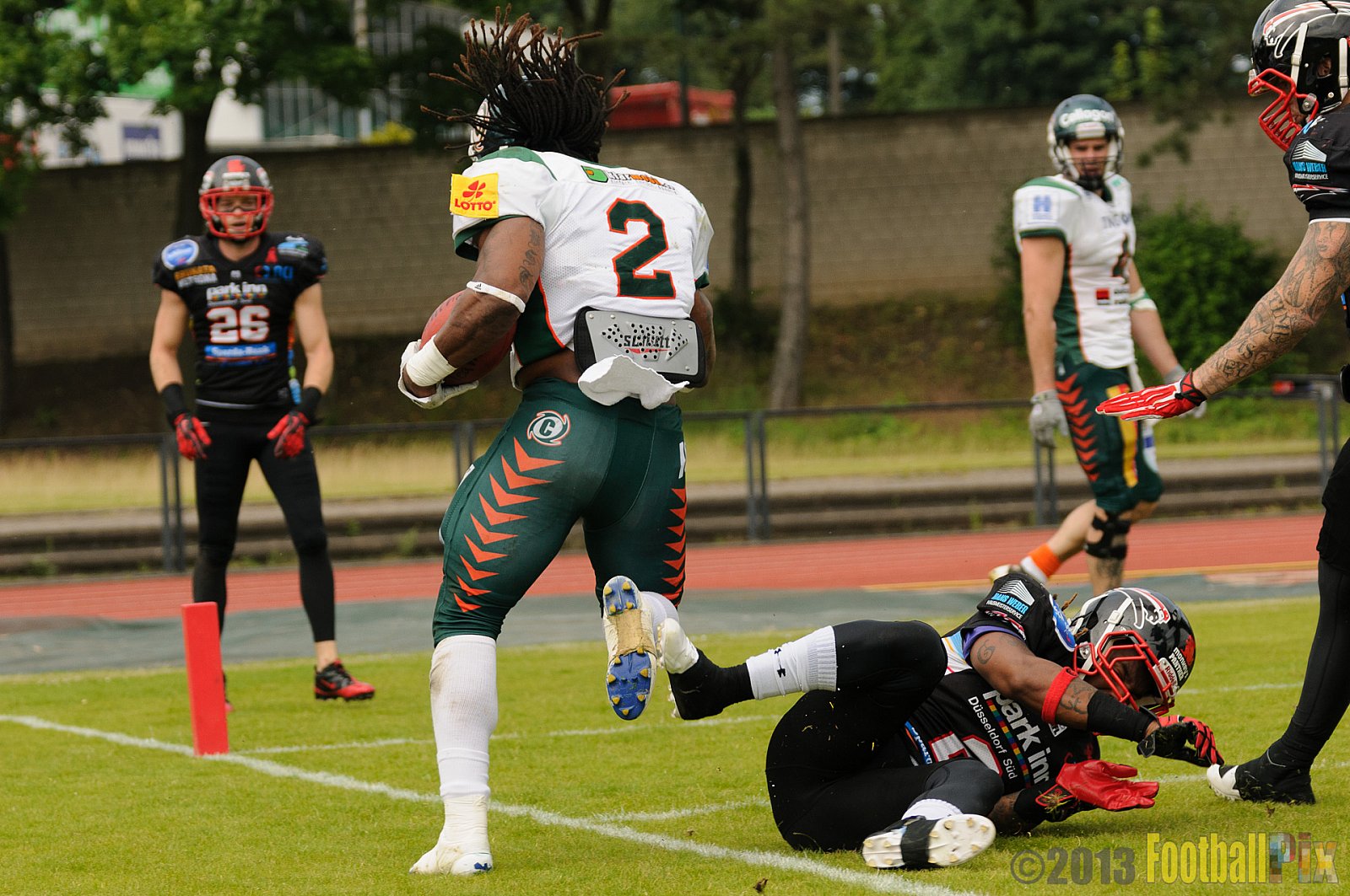 Düsseldorf Panther vs. Kiel Baltic Hurricanes - 30.06.2013 GFL Nord: Düsseldorf Panther vs. Kiel Baltic Hurricanes (10:47) 