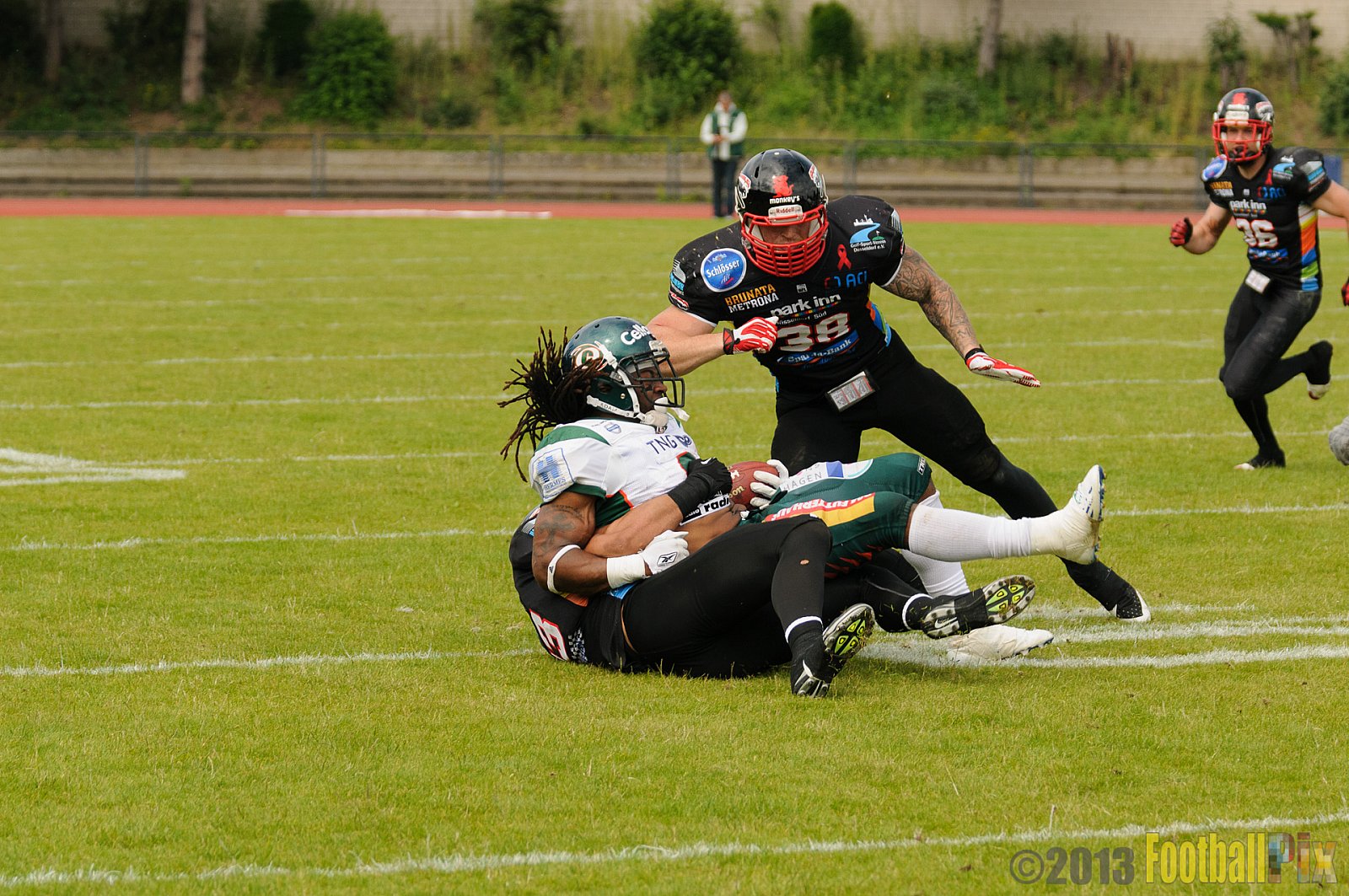 Düsseldorf Panther vs. Kiel Baltic Hurricanes - 30.06.2013 GFL Nord: Düsseldorf Panther vs. Kiel Baltic Hurricanes (10:47) 