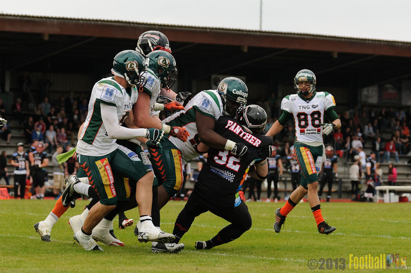 Düsseldorf Panther vs. Kiel Baltic Hurricanes - 30.06.2013 GFL Nord: Düsseldorf Panther vs. Kiel Baltic Hurricanes (10:47) 