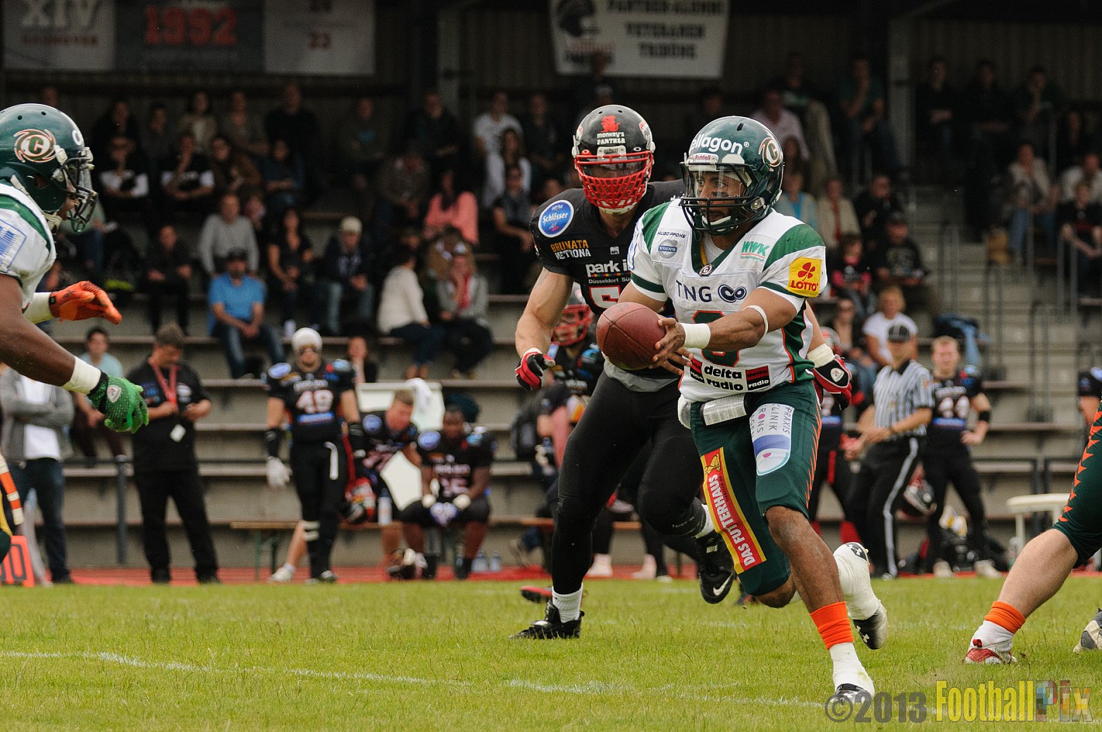 Düsseldorf Panther vs. Kiel Baltic Hurricanes - 30.06.2013 GFL Nord: Düsseldorf Panther vs. Kiel Baltic Hurricanes (10:47) 