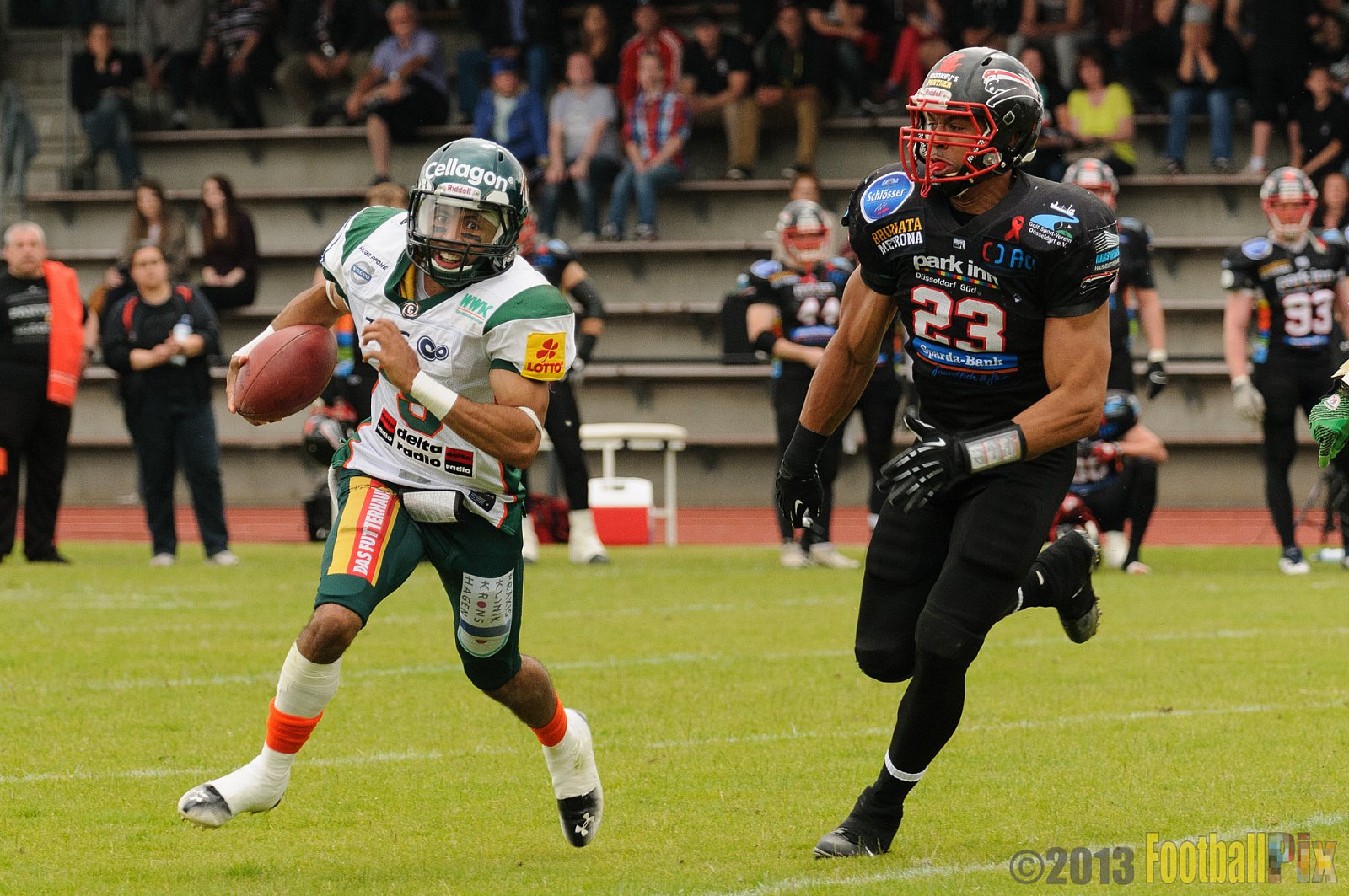 Düsseldorf Panther vs. Kiel Baltic Hurricanes - 30.06.2013 GFL Nord: Düsseldorf Panther vs. Kiel Baltic Hurricanes (10:47) 