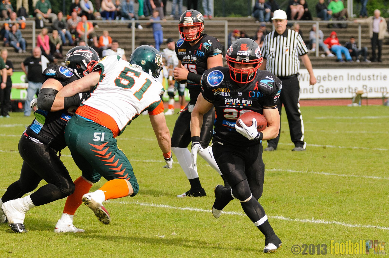Düsseldorf Panther vs. Kiel Baltic Hurricanes - 30.06.2013 GFL Nord: Düsseldorf Panther vs. Kiel Baltic Hurricanes (10:47) 