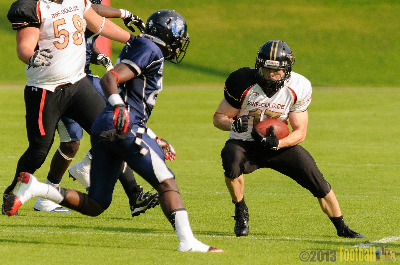 Cologne Falcons vs. Hamburg Blue Devils - 06.07.2013 GFL Nord: Cologne Falcons vs. Hamburg Blue Devils (14:42) 