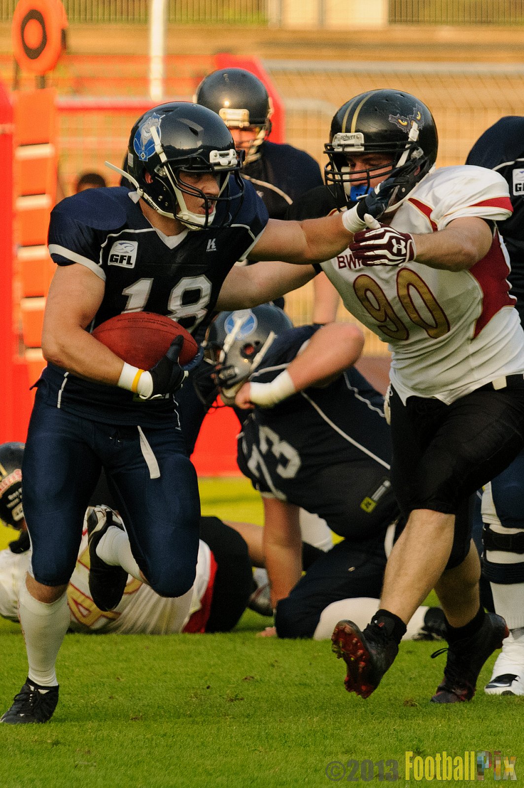 Cologne Falcons vs. Hamburg Blue Devils - 06.07.2013 GFL Nord: Cologne Falcons vs. Hamburg Blue Devils (14:42) 