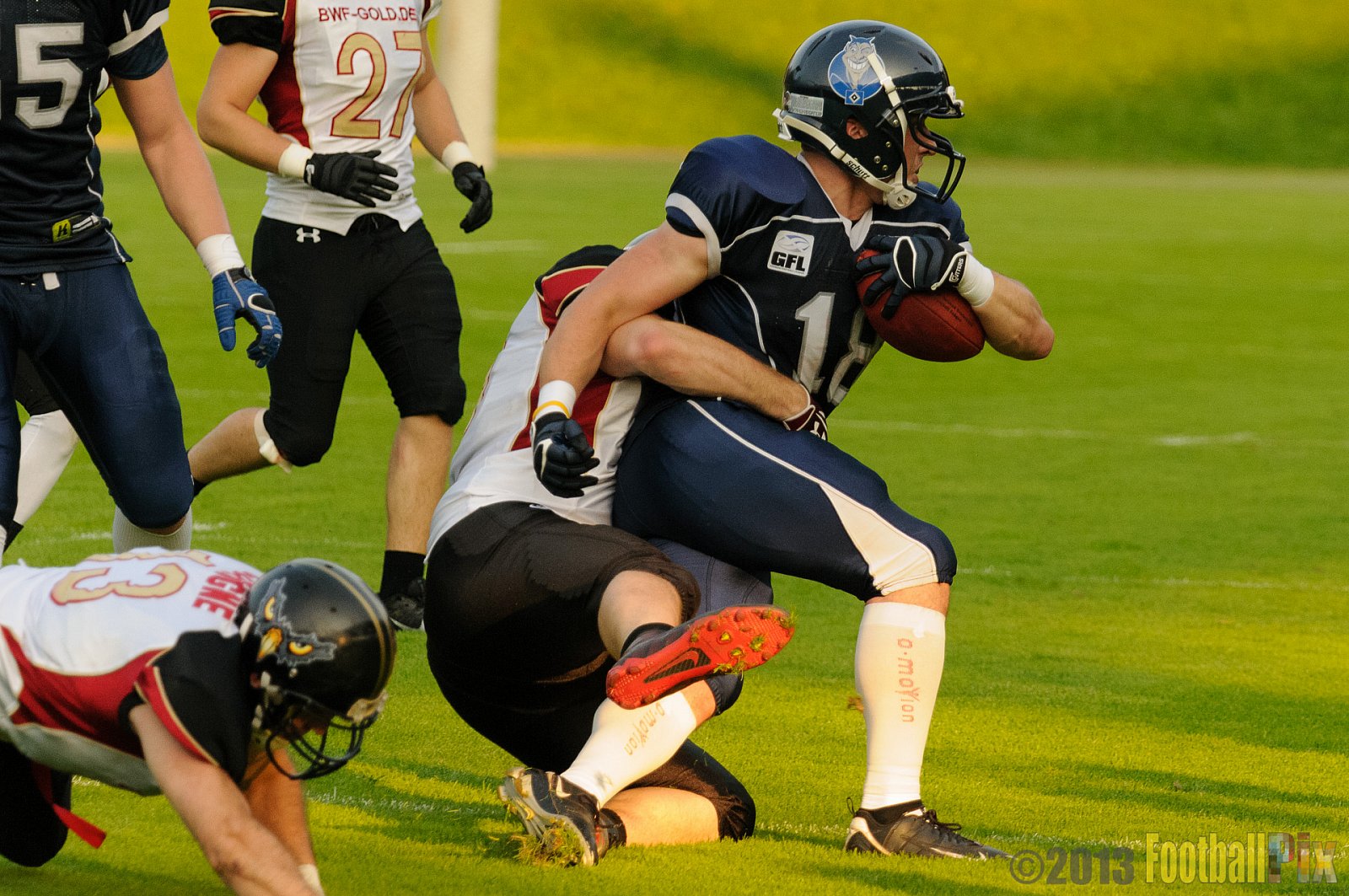 Cologne Falcons vs. Hamburg Blue Devils - 06.07.2013 GFL Nord: Cologne Falcons vs. Hamburg Blue Devils (14:42) 