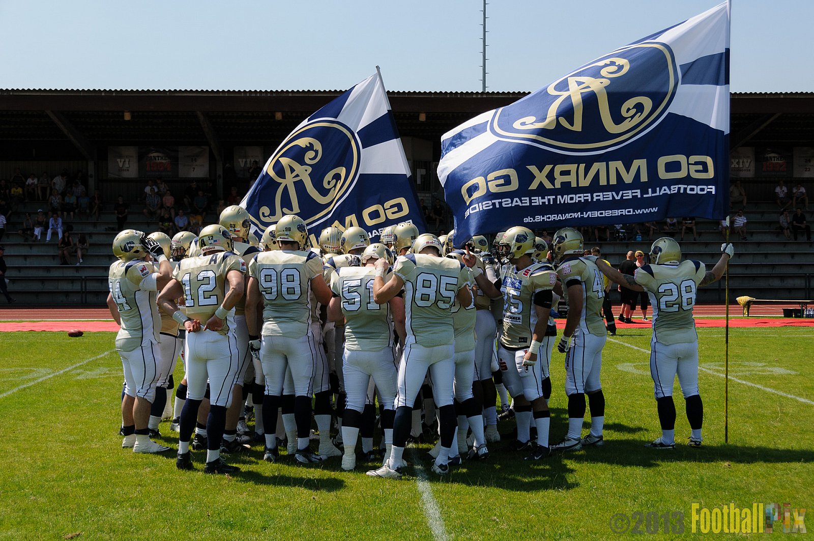 Düsseldorf Panther vs. Dresden Monarchs - 07.07.2013 GFL Nord: Düsseldorf Panther vs. Dresden Monarchs (14:42) 