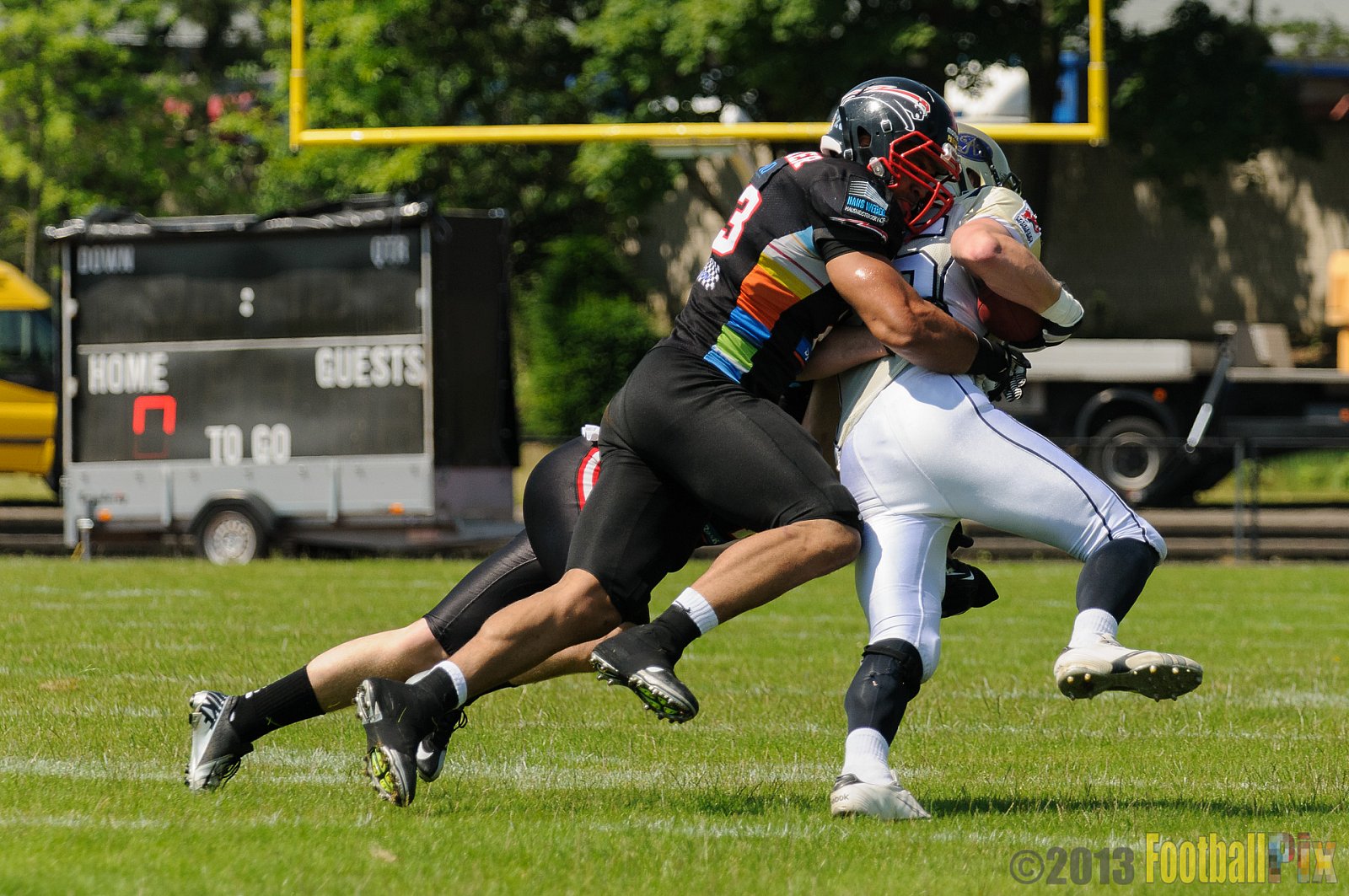 Düsseldorf Panther vs. Dresden Monarchs - 07.07.2013 GFL Nord: Düsseldorf Panther vs. Dresden Monarchs (14:42) 