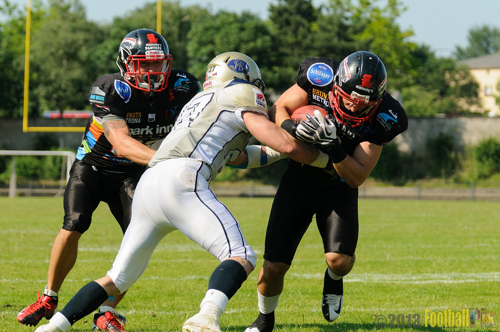 Düsseldorf Panther vs. Dresden Monarchs - 07.07.2013 GFL Nord: Düsseldorf Panther vs. Dresden Monarchs (14:42) 