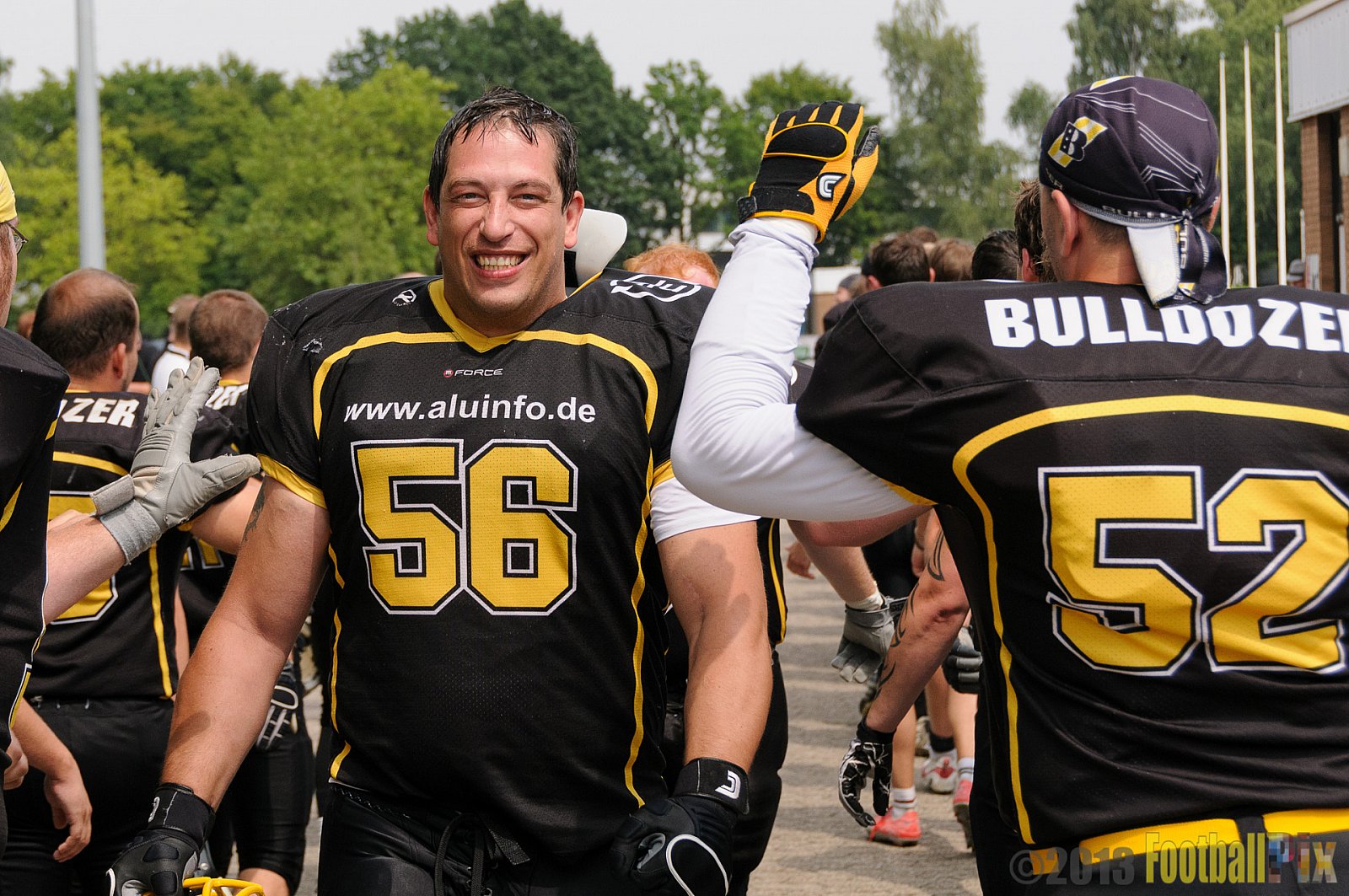 Düsseldorf Bulldozer vs. Mülheim Shamrocks - 14.07.2013 Düsseldorf Bulldozer vs. Mülheim Shamrocks (34:0) 