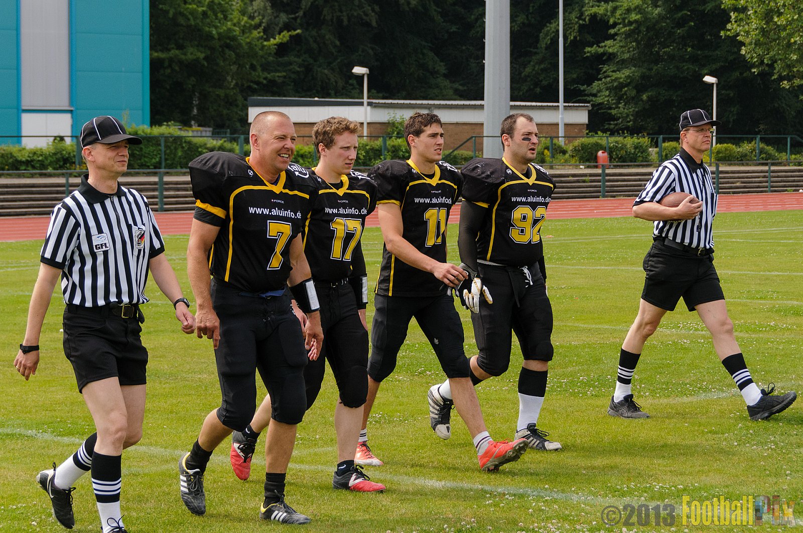 Düsseldorf Bulldozer vs. Mülheim Shamrocks - 14.07.2013 Düsseldorf Bulldozer vs. Mülheim Shamrocks (34:0) 