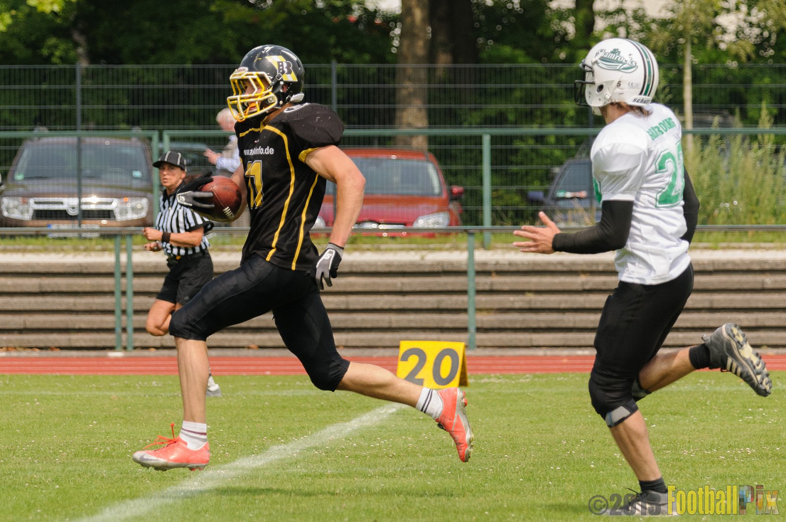 Düsseldorf Bulldozer vs. Mülheim Shamrocks - 14.07.2013 Düsseldorf Bulldozer vs. Mülheim Shamrocks (34:0) 