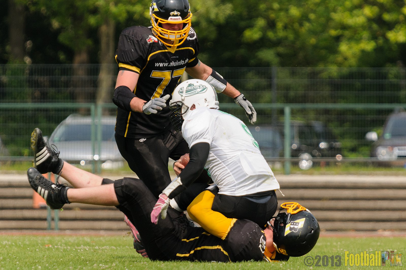 Düsseldorf Bulldozer vs. Mülheim Shamrocks - 14.07.2013 Düsseldorf Bulldozer vs. Mülheim Shamrocks (34:0) 
